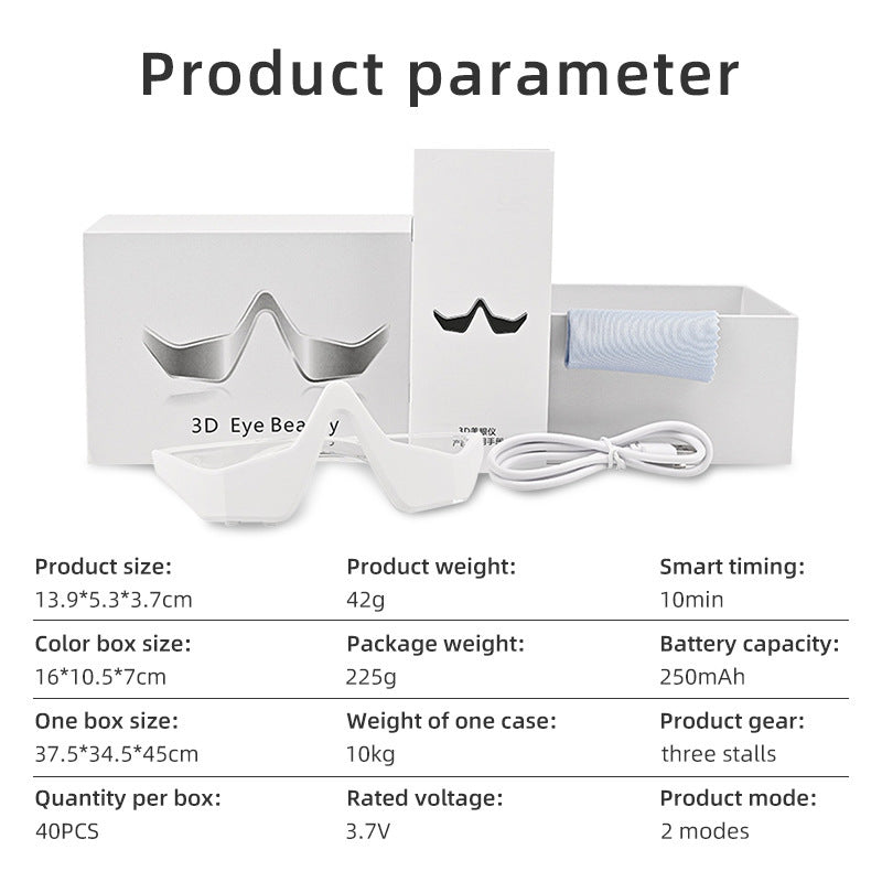 Wireless Red Light Hot Compress Eye Health Care Device